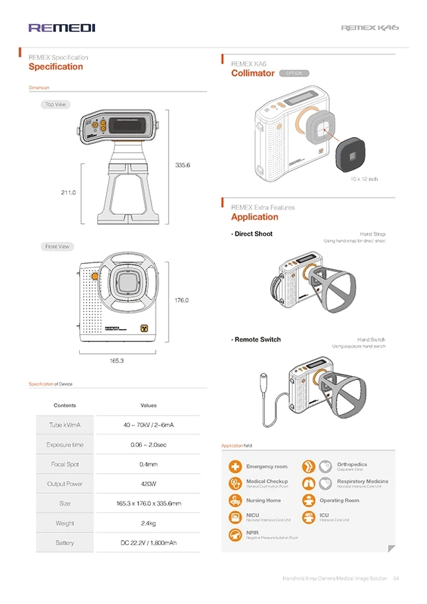 image of REMEX-KA6 for USA user guide